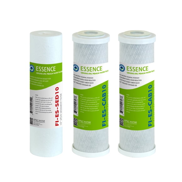 Juego de prefiltros de repuesto APEC Water FILTER-SET-ES para RO