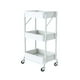 thumbnail image 1 of Carro Organizador Plegable de 3 Niveles Blanco, 1 of 6