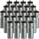 thumbnail image 1 of Botellas de agua 50 Strong 24 unidades 660 ml plateado de fácil compresión, 1 of 7