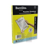 Barrilito Pouche Lam/Termolaminar Carta 100 Unds, 125 Micrones Acabado Transparente