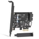 thumbnail image 1 of Cabezal Pcie X1 A Usb 3 0 De 19 Pines Y Tarjeta Tipo E (clave A), 1 of 7