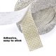 thumbnail image 3 of Cinta de lentejuelas plateada EANLOLY – 4 rollos para manualidades, 3 of 7
