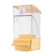 thumbnail image 3 of Comedero Para Pájaros, Accesorio Para Jaula, Comedero Portátil Para Canarios, Periquitos, Amarillo, 3 of 5