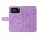 thumbnail image 4 of Funda tipo cartera con tapa para iPhone 17 Pro con tarjetero, soporte y cubierta magnética Morado, 4 of 6
