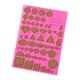 thumbnail image 4 of Tiras De Papel Quilling Herramienta Regla Plantilla Herramienta De Dibujo Para Hacer Origami Rosa, 4 of 5