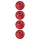 thumbnail image 1 of 4 Uds Anillos En D Parche Cubierta Accesorios Hebillas De Cordón Para Canoa Tabla De Surf Rafting Rojo, 1 of 3