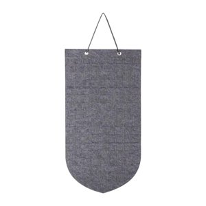 Ioensy - Organizador De Broches Colgantes De Fieltro Para Colección, Decoración Del Hogar, Para Mujeres Y Hombres, Color Gris