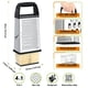 thumbnail image 2 of Rallador de Queso Urbanstrive con Recipiente de Acero Inoxidable, 2 of 7