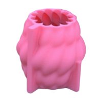 Magideal - De De Silicona Con Forma De En , S De Resina De Cera De Jabón De Geometría Moderna, S De Bricolaje, Hecho