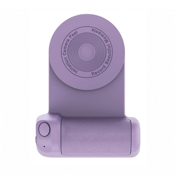 Wireless BT Camera Handle: Magnetic Mobile Phone Holder for Smartphone Selfies with Phone Shutter Release