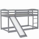thumbnail image 4 of Cama doble sobre cama doble con deslizador convertible y escalera, 4 of 6