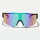 thumbnail image 1 of POLASUP GAFAS LENTES DE SOL Gafas de sol deportivas con lentes iridiscentes multicolor y montura negra, diseño aerodinámico y ligero. Perfectas para ciclismo, running y actividades al aire libre, 1 of 8