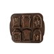 thumbnail image 1 of Cakelet Pan Nordic Ware Tombstone, aluminio fundido, 1,1 L, 1 of 3