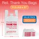 thumbnail image 2 of Bolsas De Plástico Gracias (350 Unidades) Por Grocery White, 2 of 7