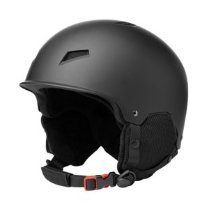 Ioensy - Casco De Esquí Para Mujer Y Hombre, Casco De Snowboard, Ajuste Ajustable, Talla M, Color Negro