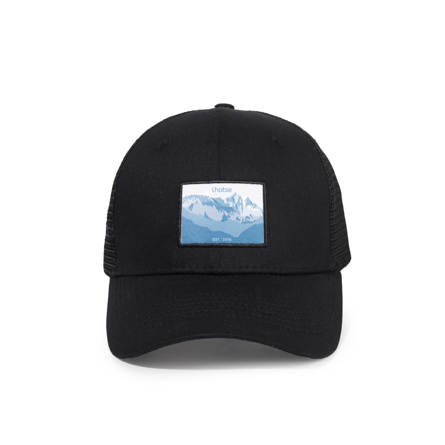 Jockey Hike Algodón Unisex Lhotse Negro Talla Única