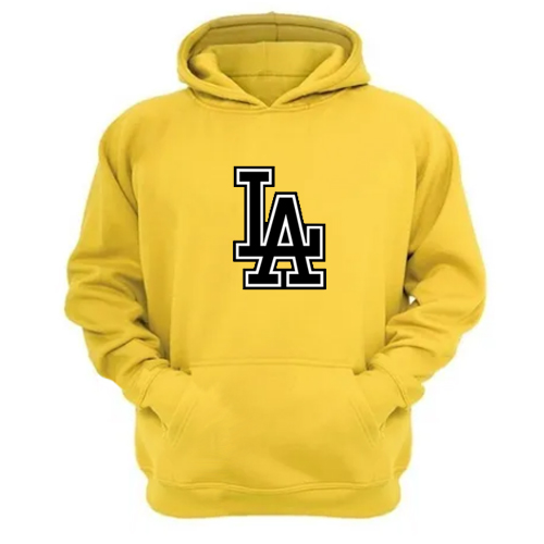 Genérico - Polerón Canguro La Amarillo Talla Xl Unisex