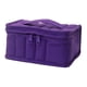 thumbnail image 1 of Estuche De Almacenamiento De Aceite Esencial Bolsa De Esmalte De Uñas Maleta 16 Botellas Hogar Púrpura, 1 of 5