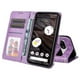 thumbnail image 4 of Funda tipo cartera FOXDOCK para Google Pixel 7A , diseño girasol en relieve, cuero PU, cierre magnético, soporte y tarjetero, 4 of 5
