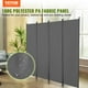 thumbnail image 2 of Room Divider VEVOR - Pantalla de privacidad plegable de 4 paneles, color gris, 2 of 3