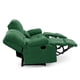 thumbnail image 3 of Bergere Perugia Reclinable 3 Cuerpos Tela Velvet Verde, 3 of 8