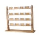 thumbnail image 3 of Soporte De Exhibición De Pendientes De Madera, Ganchos Extraíbles, Estante De Almacenamiento De Pendientes De 4 Niveles, 3 of 3