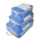 thumbnail image 2 of Compresión Equipaje Embalaje Organizador Bolsas Accesorios De Viaje Azul, 2 of 3