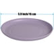 thumbnail image 4 of Platos de paja de trigo ligeros e irrompibles, aptos para lavavajillas y microondas (paquete de 6, tamaño pequeño, 17 cm), 4 of 8