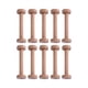 thumbnail image 2 of 10x Bobinas De Madera Vacías Bobina De Madera Para Artes Tejido De Alambre Hilo De Bordar Beige, 2 of 3