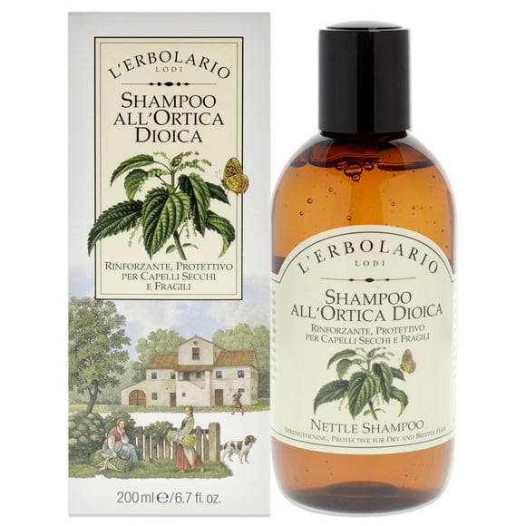 Shampoo Lerbolario Ortiga 200ml Unisex