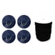 thumbnail image 5 of Stand Up Paddleboard SUP Bungee Deck Rigging Kit D Ring Patch Negro + Azul, 5 of 5