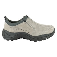 Zapato De Cuero Cedro Gris London Adixt