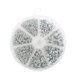 thumbnail image 1 of Anillas para bisutería CousinDIY, 1030 piezas, color plata, sin níquel, 1 of 3