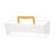thumbnail image 5 of Caja De Herramientas Transparente Con Asa, Contenedor Para Llevar, Caja De Almacenamiento, Organizador, Amarillo, 30 X 9,3 X 9,3 Cm, 5 of 5