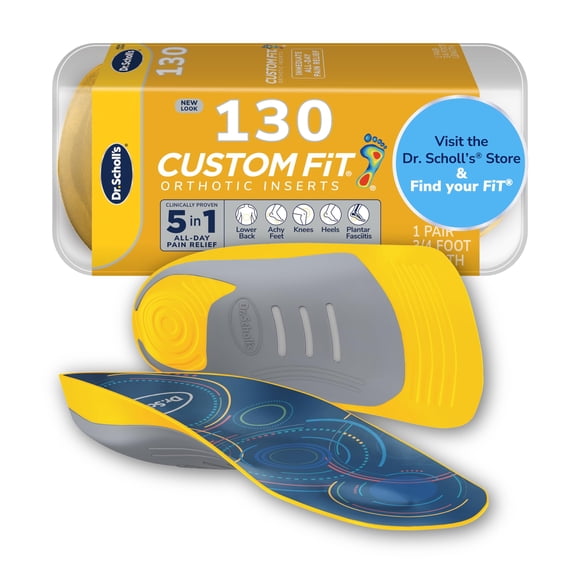 Insertos Orthotics Custom Fit Cf 130 De Longitud 3 4