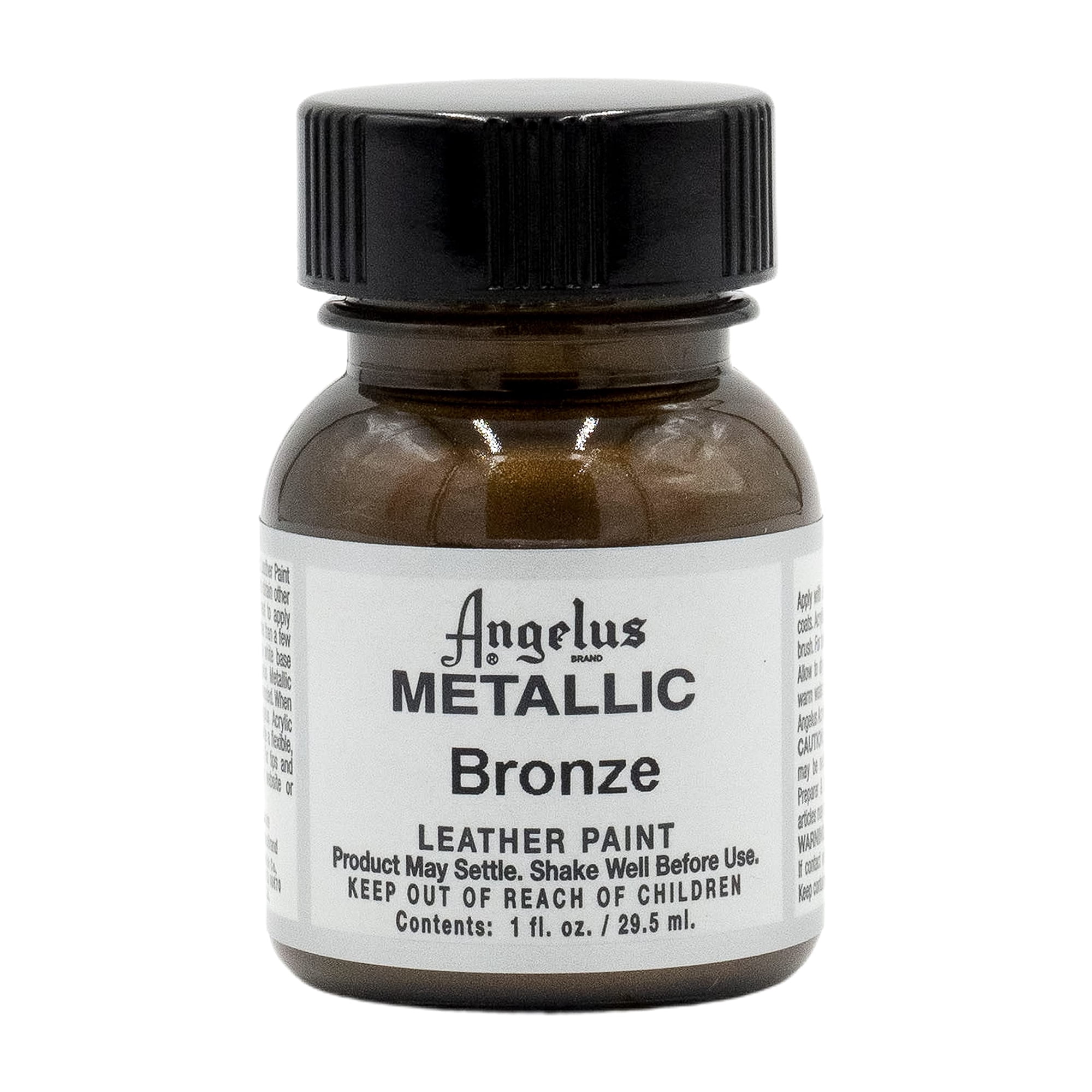 Pintura Para Cuero Angelus Metálico Bronce 30 Ml