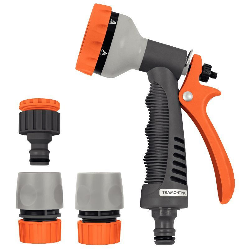 Tramontina - Set Hidropistola Con Conectores De Riego