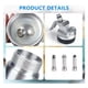 thumbnail image 2 of Dispensador Crema Batida Aluminio Sifon Profesional 1000ml, 2 of 4