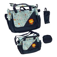 Magideal - De Bolsa De Pañales Con Correa Ajustable Para El Hombro, Para El Hombro, Gran Capacidad, Cambiador De Pañales, Bolsa De Mano Para , Azul Azul Oscuro