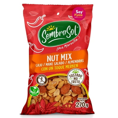 Mix Nut Con Merkén 270 G Sembrasol