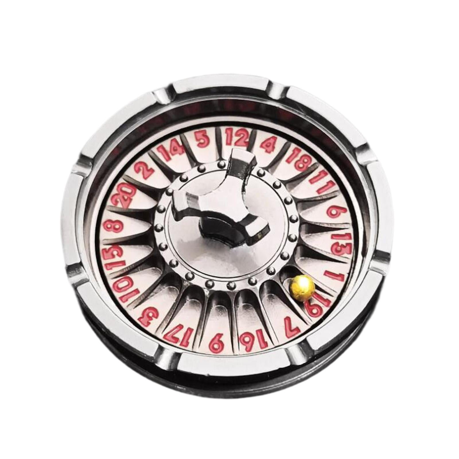 Bothyi - Dados De Ruleta Para Fiestas, Dados Giratorios De Entretenimiento Para Bar, Carnaval, Adultos, Negro