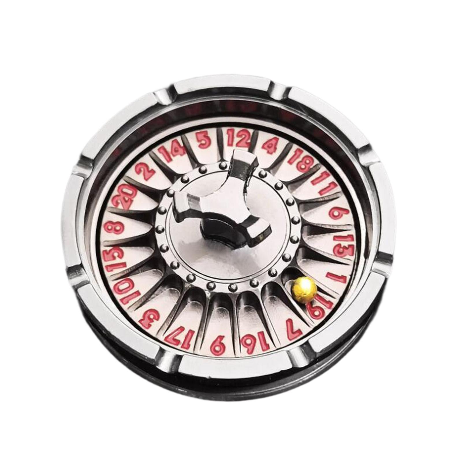 Bothyi - Dados De Ruleta Para Fiestas, Dados Giratorios De Entretenimiento Para Bar, Carnaval, Adultos, Negro