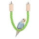 thumbnail image 1 of Uxcell Columpio de Percha de Cuerda para Pájaros Soporte de Cuerda para Pájaros 15 Pulgadas Verde Claro, 1 of 6