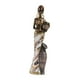 thumbnail image 1 of Figura De Mujer Africana Marrón Para Sala De Estar, Estantería, Decoración, Estilo A, 1 of 3