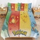 thumbnail image 2 of Comforter Set Queen Size Pokmon - Pokemon Sports Set with 2 Pillowcases for All SeasonsBedding Set 3pcs for Kids Boys Girls Bedroom Decor Bed Sheets, 2 of 5