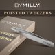 thumbnail image 3 of Pointed Tweezers High Carbon Stainless Steel Needle Nose, 3 of 3