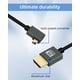 thumbnail image 2 of Cable en espiral HDMI a micro HDMI 8K @60Hz de 90°, ángulo izquierdo, 3 pies, 2 of 8