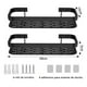 thumbnail image 5 of Set De Repisas De Baño Adhesivas - Organizador De Ducha X2 30cm negro. Incluye tornillos y adhesivo sin clavos. Dos métodos de instalación., 5 of 6