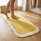 thumbnail image 5 of REGALWOVEN Alfombra de Cocina Boho, Pasillo Antideslizante Lavable a Máquina para Pasillo al Lado de la Cama, Suave Alfombra de Piso de Lana Sintética Amarilla 47" x 16", 5 of 5