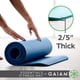 thumbnail image 2 of Esterilla de yoga Gaiam Essentials Thick Fitness de 10 mm con soporte rosa, 2 of 9